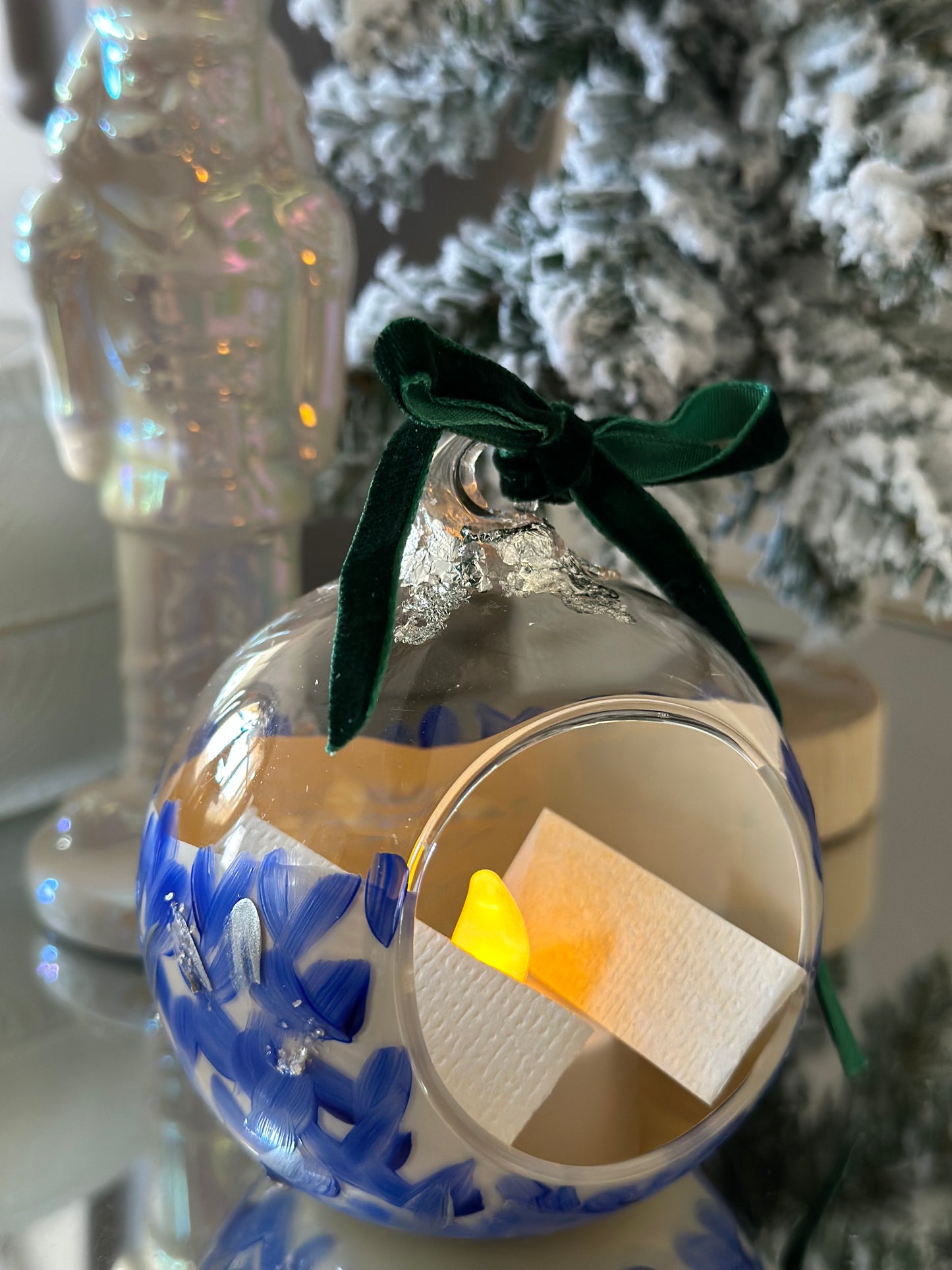 Christmas Glass Ornaments  Art Class